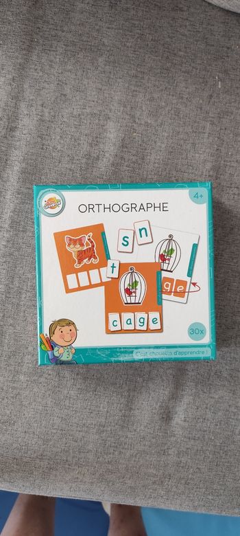 Jeu d'orthographe