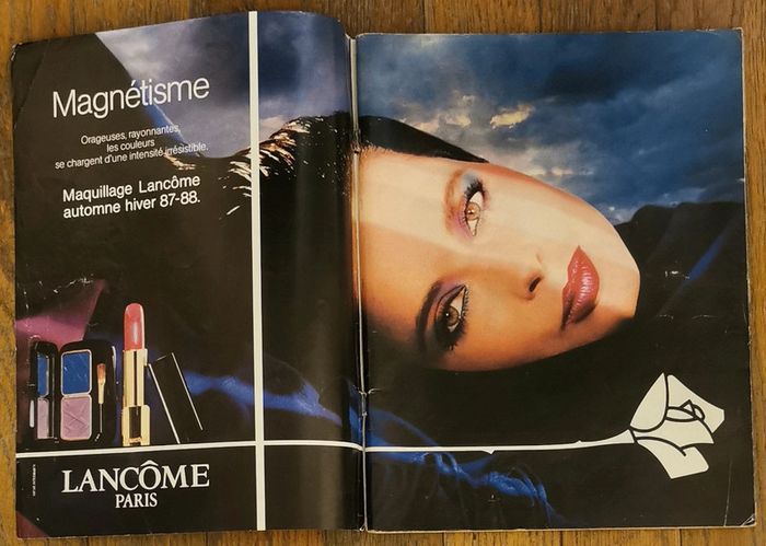 Ancien magazine Madame figaro couverture Inès de la fressange 1987 N°13403 Vintage - photo numéro 5