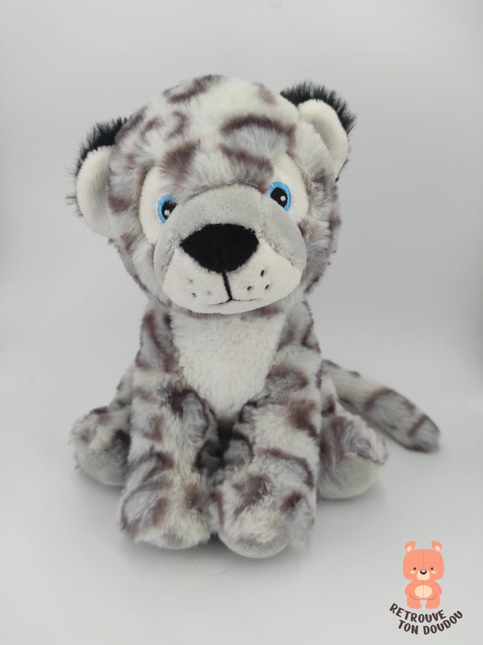 Peluche Léopard des neige Auchan