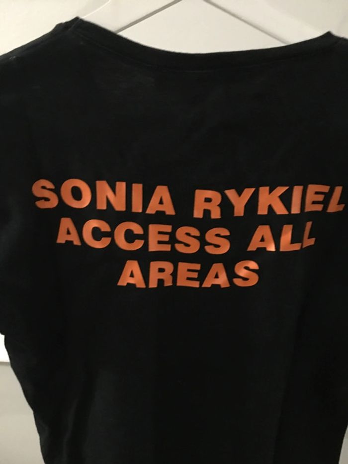 T-Shirt noire Sonia Rykiel taille L - photo numéro 4