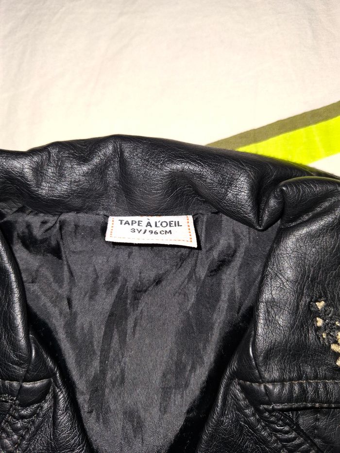Veste noir fille - photo numéro 3