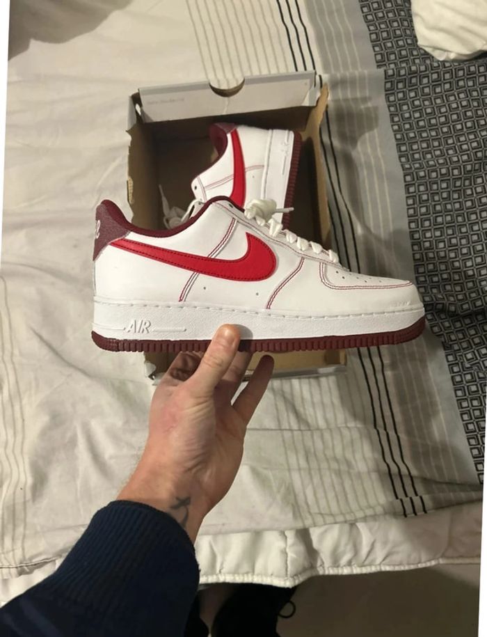 Nike Air force 1 team red - photo numéro 4
