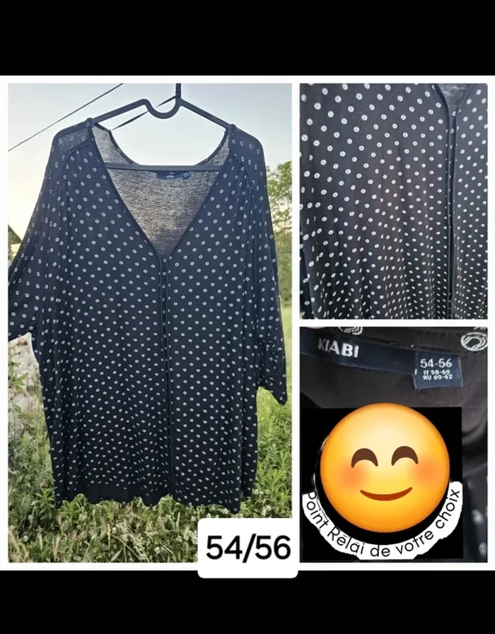 Tee-shirt/ blouse grande taille 54/56 femme