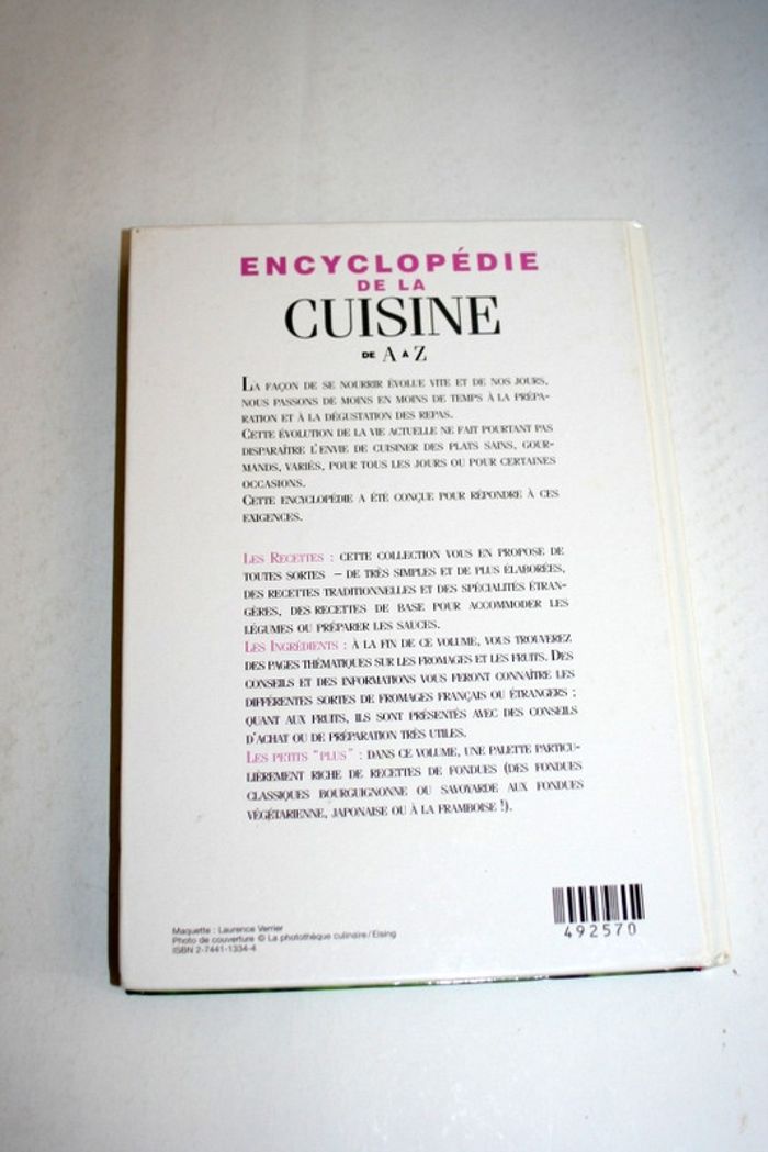 Encyclopédie de la cuisine Volume 4 de France Loisirs - photo numéro 2