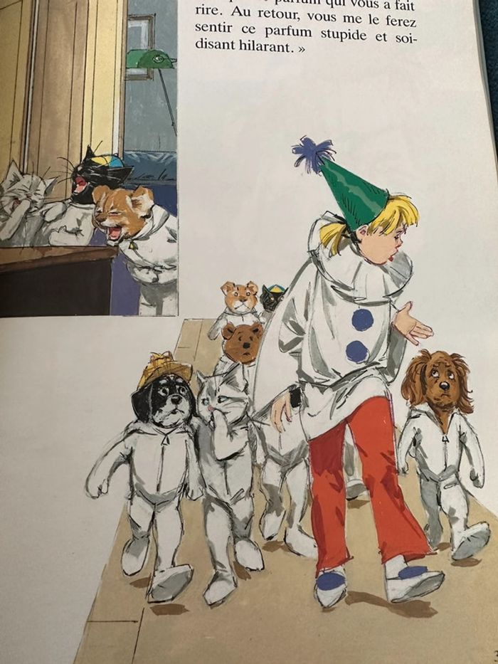 Livre vintage 3 histoires de Caroline album bd Pierre Probst ancien collection - photo numéro 4