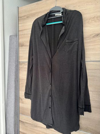 Chemise de nuit manches longues femme