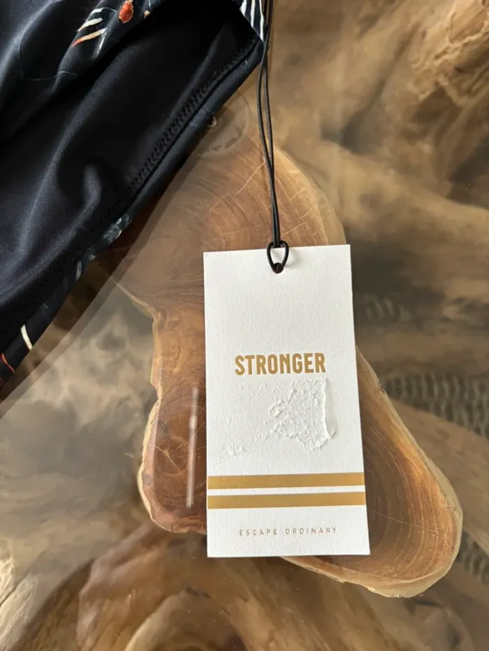 Bas de maillot de bain Stronger femme noir motifs - photo numéro 5