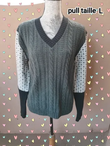 Magnifique Pull taille L (40)