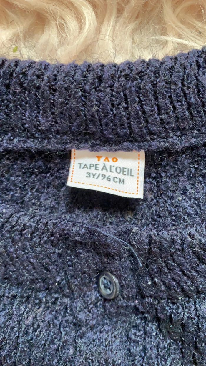 Gilet laine 3ans - photo numéro 2