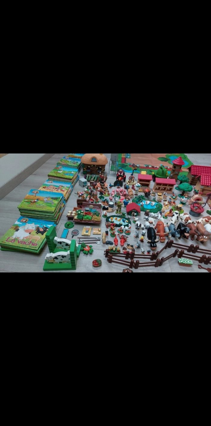 Collection livres et figurines les animaux de la ferme - photo numéro 5