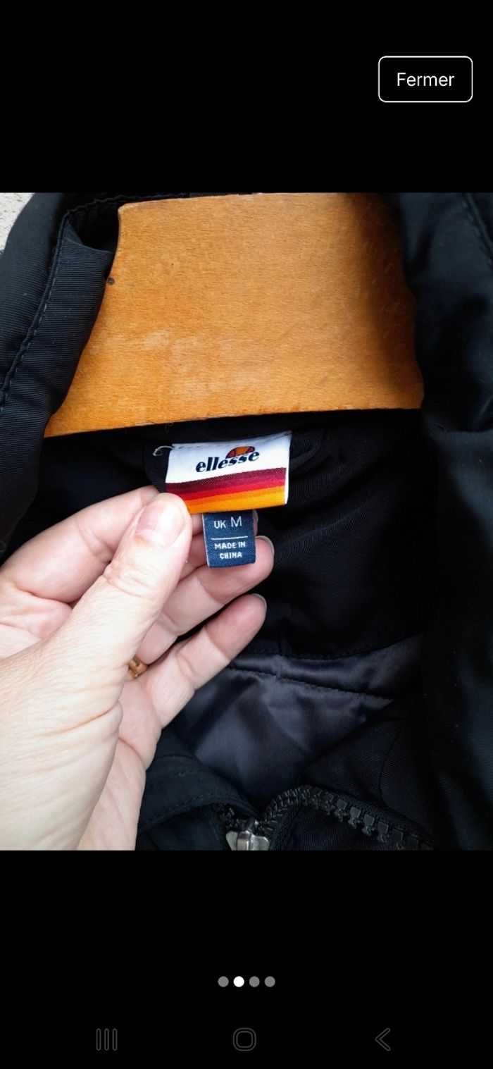 Blouson ellesse taille M - photo numéro 3