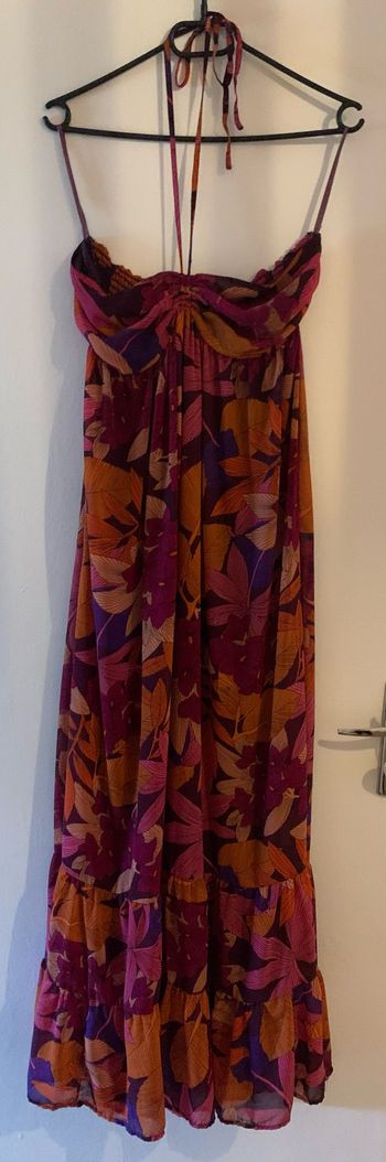 Robe longue fleurie femme H&M