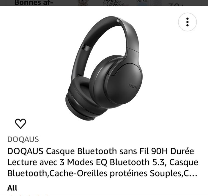 Vends casque Bluetooth Doquas Life 4 - photo numéro 3