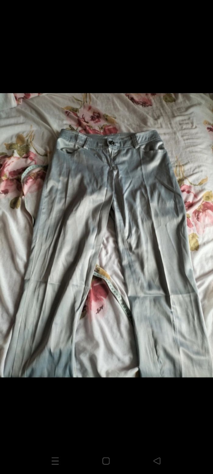 Pantalon satin