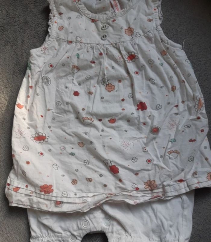 Robe short 6 mois