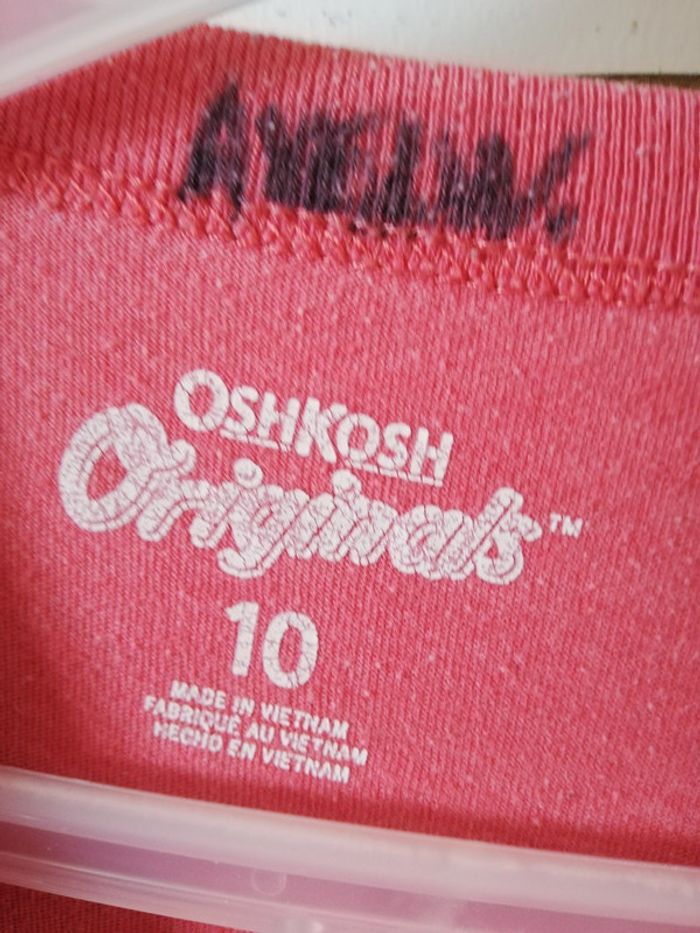Tshirt manches courtes OshKosh T10 ans - photo numéro 3