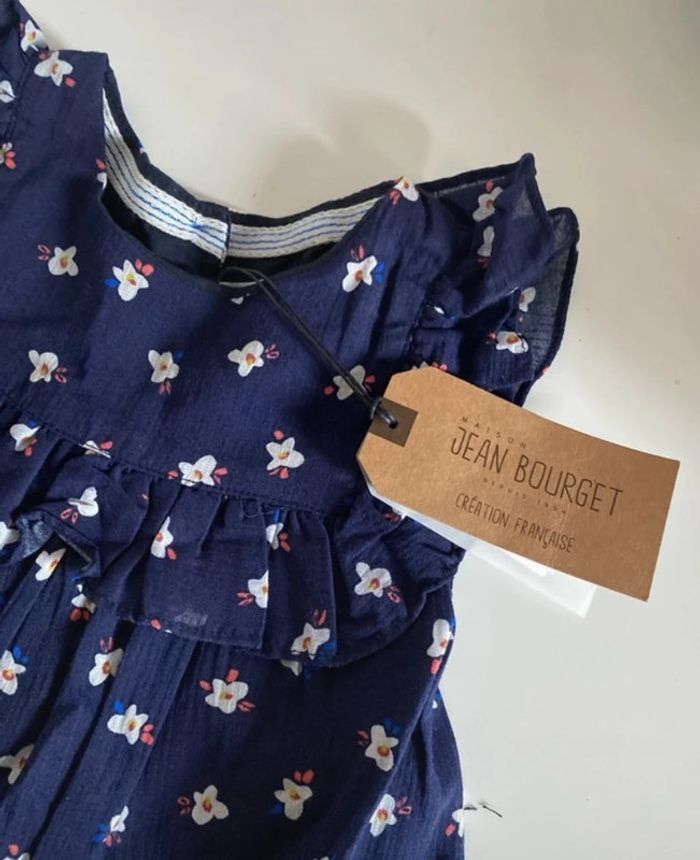 Robe de marque Jean Bourget, taille 12 mois, 74 cm valeur 48 € - photo numéro 2