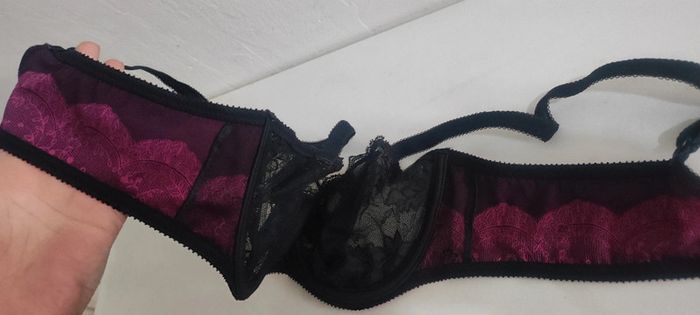Soutien gorge balconnet en dentelle avec armatures Chantelle taille Fr80B/EU 65B/ Us,UK 30B - photo numéro 10