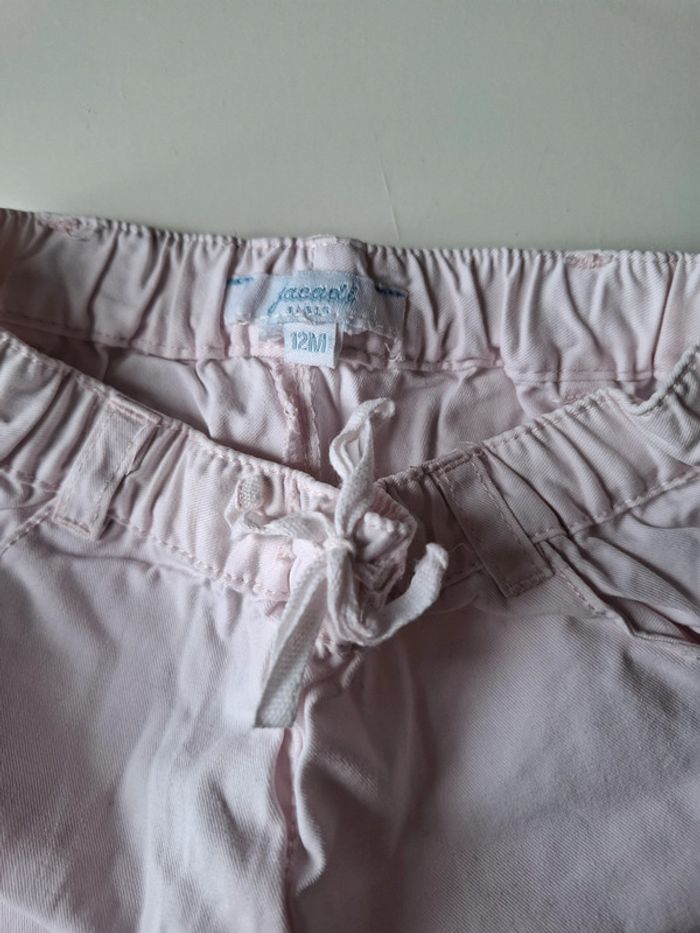 Pantalon Jacadi taille 12 mois pour fille - photo numéro 3
