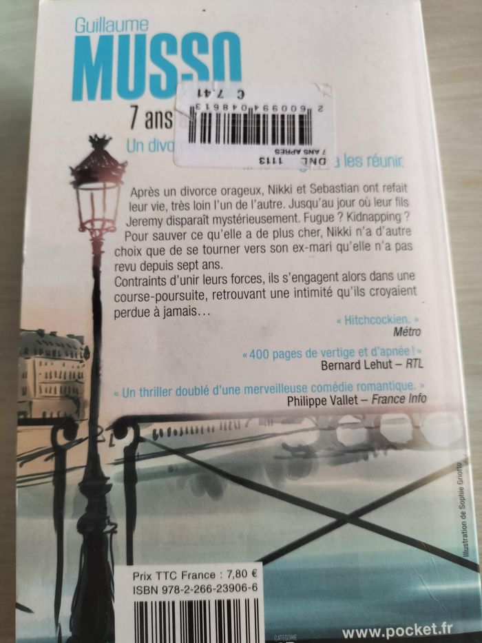 Livre : 7 ans après - Guillaume Musso - photo numéro 4