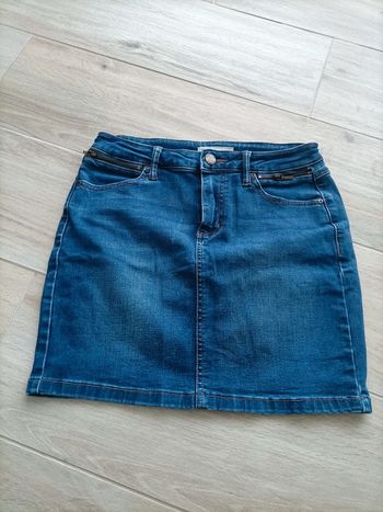 Jupe en jean cache cache taille 36