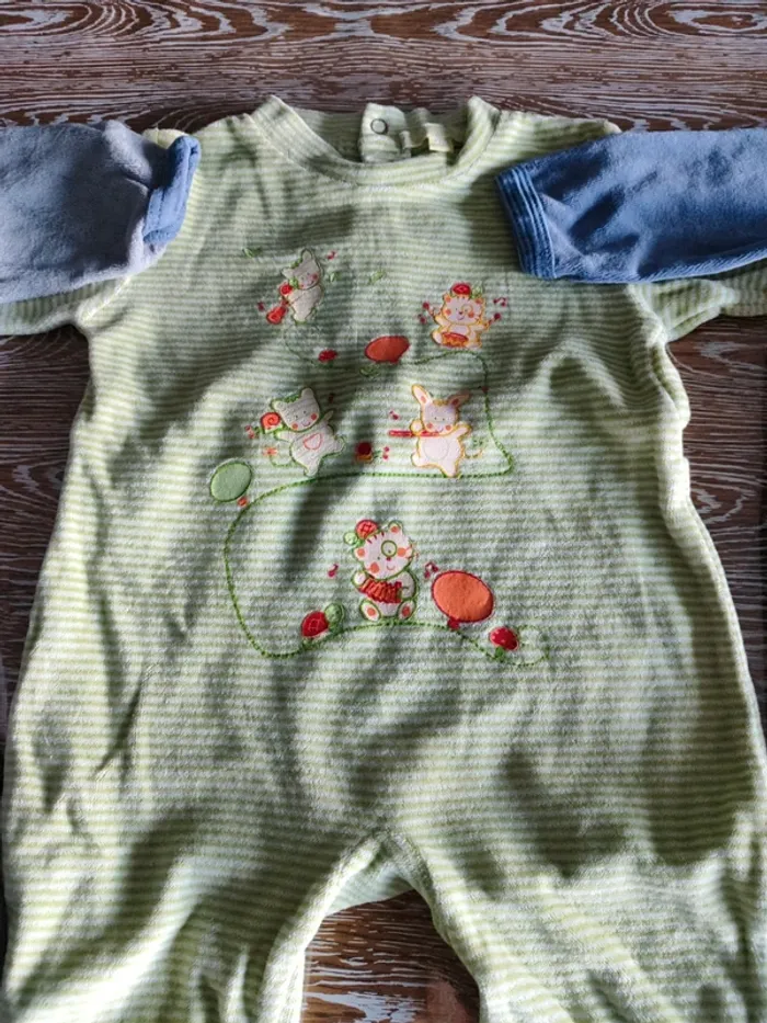đ lots de 3 pyjamas 3 mois đ - photo numĂ©ro 4