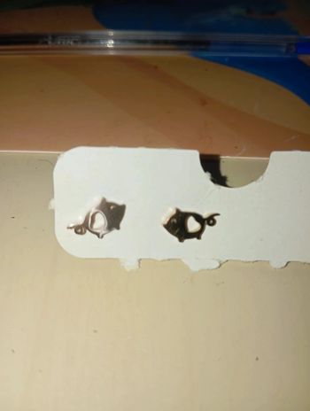 Boucles oreilles neuves cochon