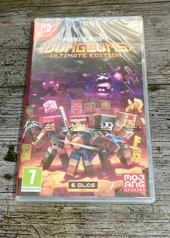 Minecraft Dungeons Definitive edition Jeu Nintendo Switch neuf VF