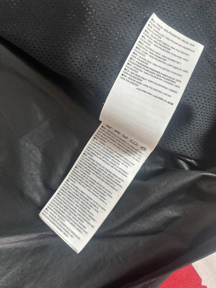 Veste coupe vent Nike blanche et noir taille xs - photo numéro 15