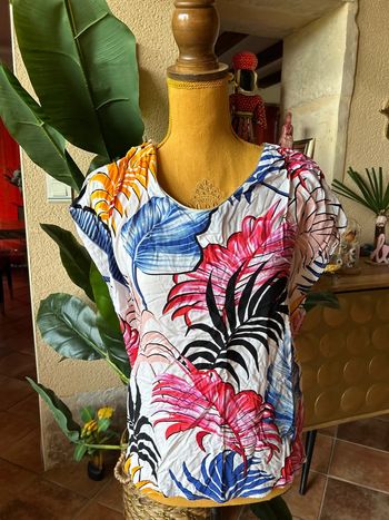 Tunique flamant rose L