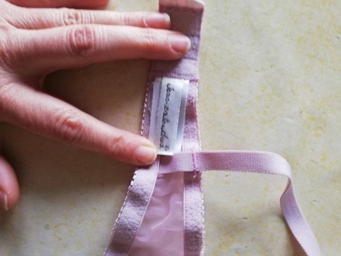 Joli soutien gorge Sous-entendus t. 85 À rose dentelle - photo numéro 5