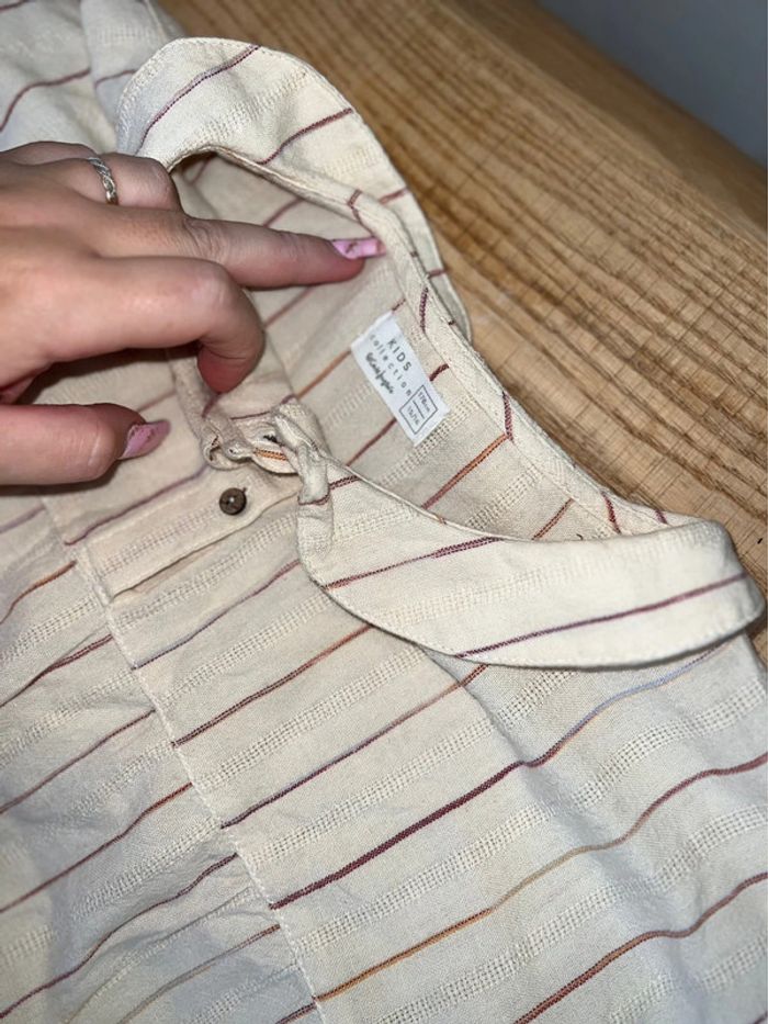 Blouse chemise manches longues el Corte ingles 15/16 ans 15 16 automne - photo numéro 3