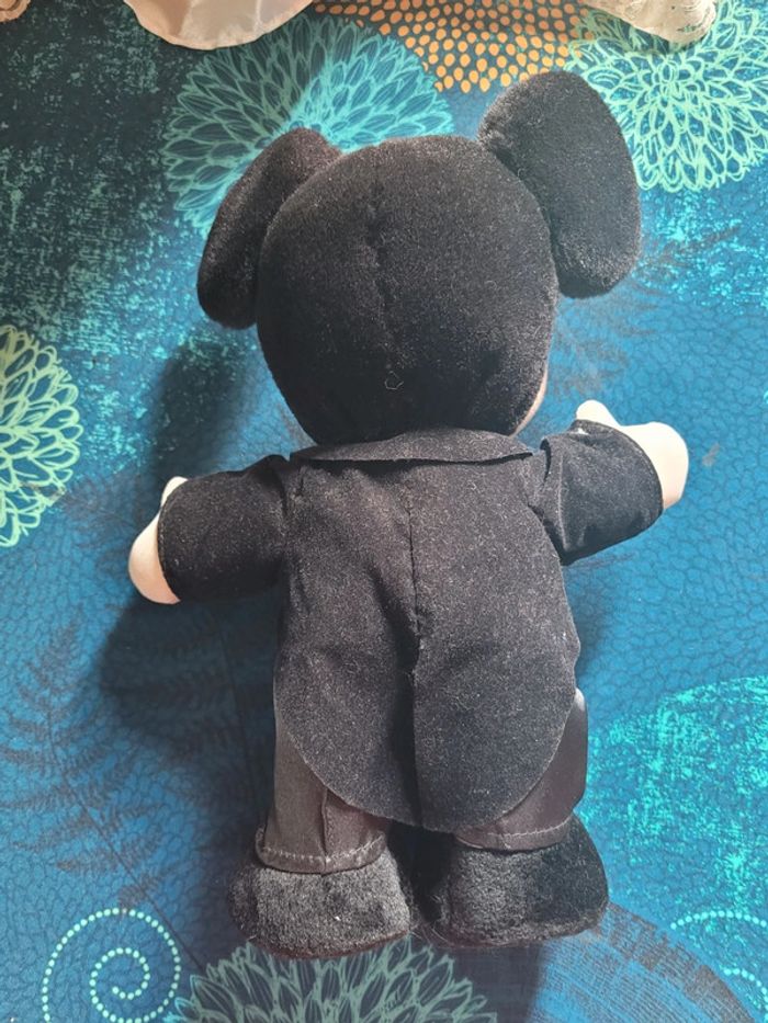 Peluche mickey minnie marié disneyland - photo numéro 4