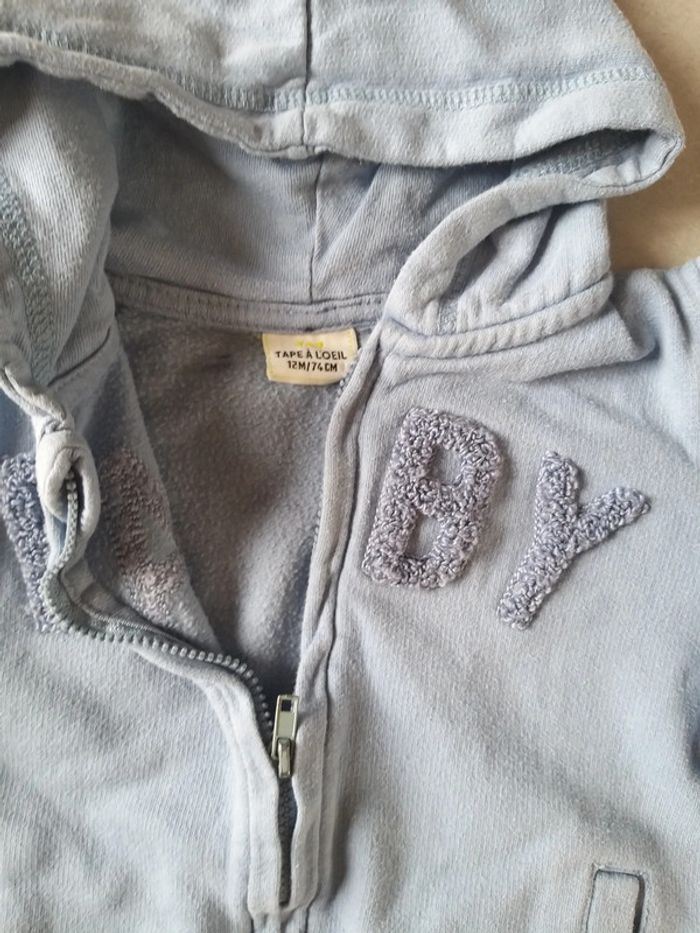 Veste zippée en 12 mois - photo numéro 2