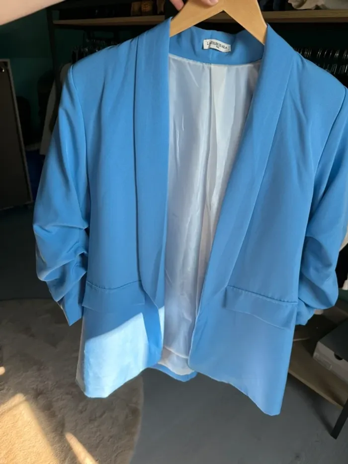 blazer bleu - photo numéro 3