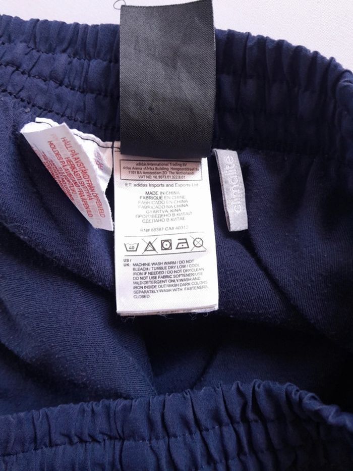 Pantalon jogging doublé Adidas climate brodé - photo numéro 4