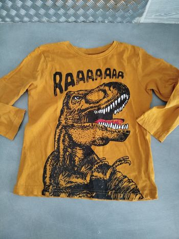 Tee-shirt garçon manche longue