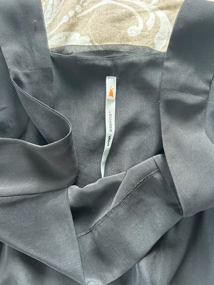 Robe noir légère cop copine taille 38 - photo numéro 4