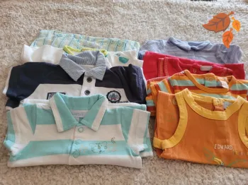 Lot de 8 conbis short
