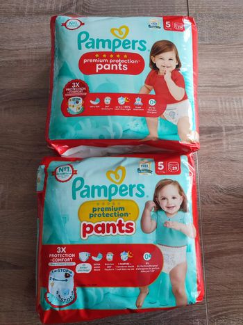 Couches Pampers pants