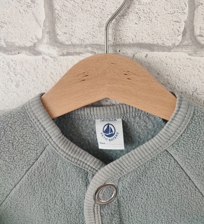 Veste polaire / Robe de chambre Petit bateau - 2 ans - photo numéro 4