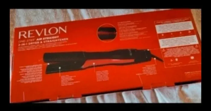 Revlon One-Step Air Straight 2en1 Lisseur et sèche cheveux avec flux d'air - photo numéro 2