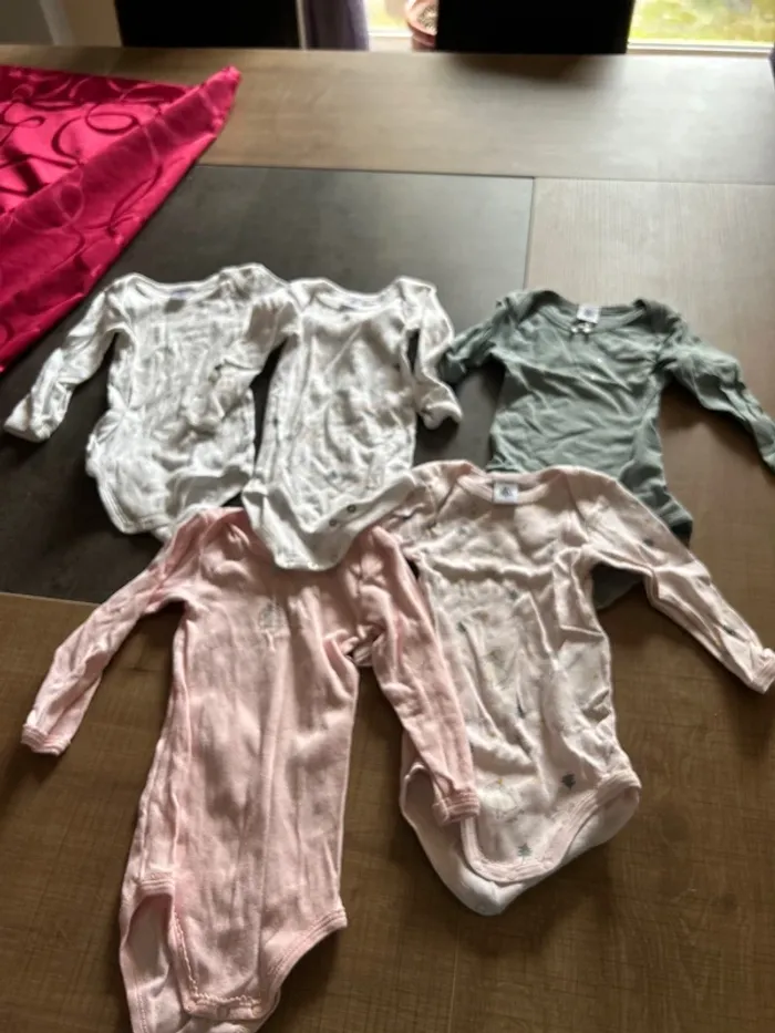 Lot de 5 bodys