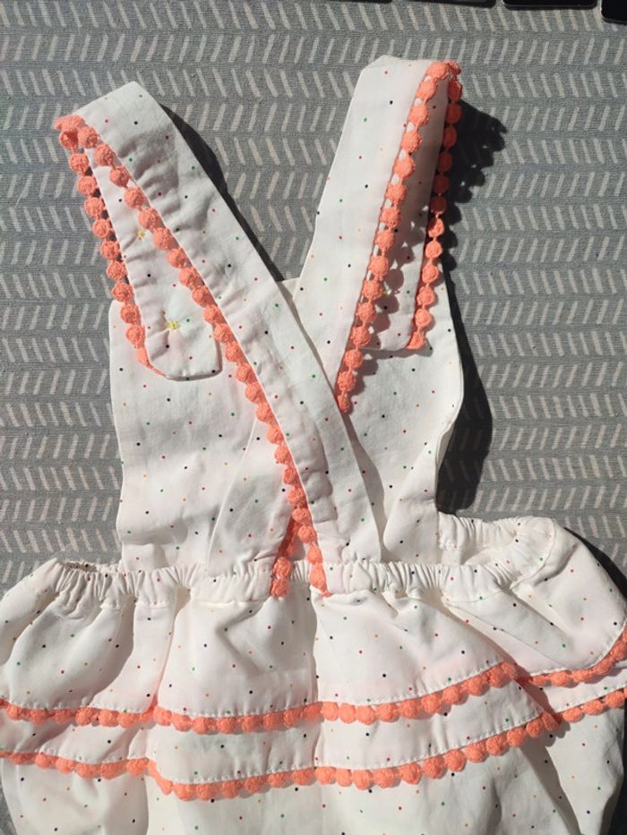 barboteuse pour bébé fille – Taille 6 mois Marque : Manille - photo numéro 9