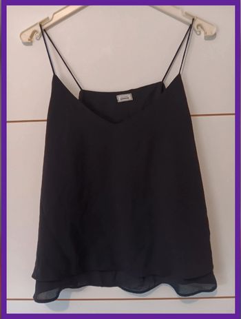 Débardeur noir Pimkie S