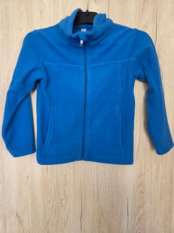 GILET POLAIRE GARÇON BLEU ROI 4ANS