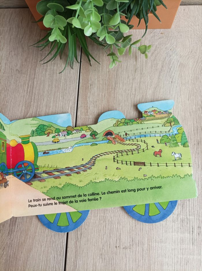 Livre enfant Promenons nous en train - photo numéro 3
