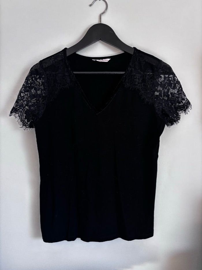 Top noir Camaieu