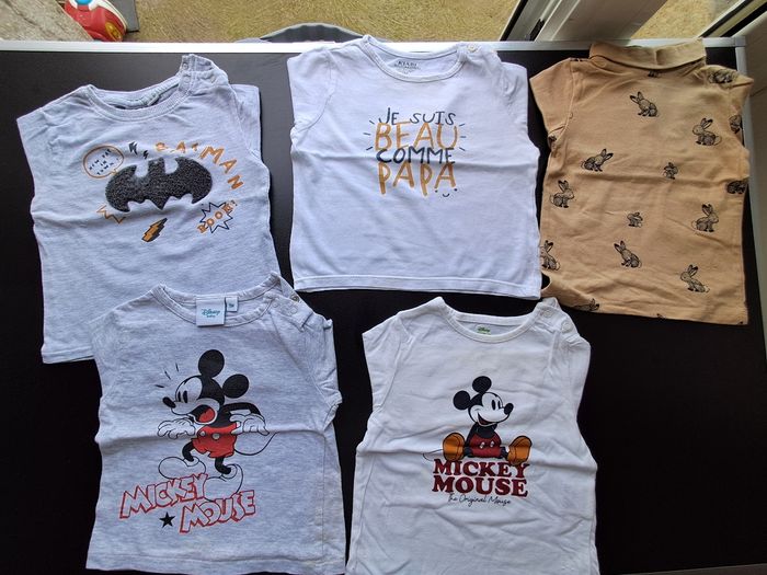 Lot t-shirts manches longues