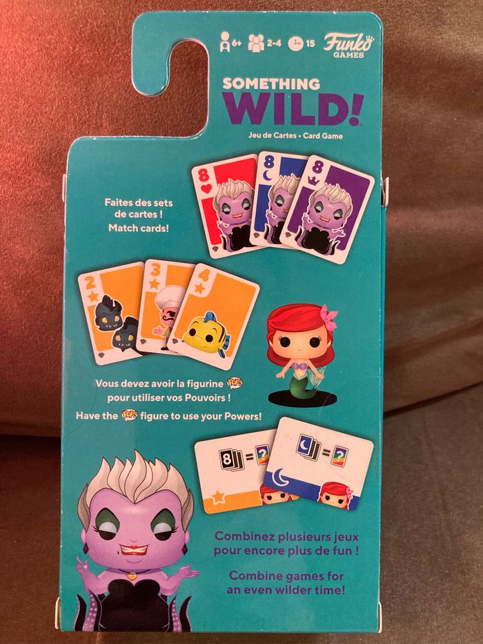 Jeu de cartes avec figurine la petite sirène - photo numéro 2